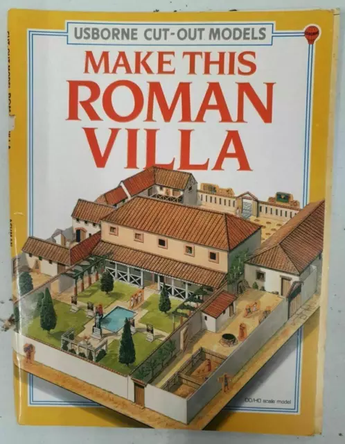 Make This Roman Villa Usborne Cut Out Models RE5