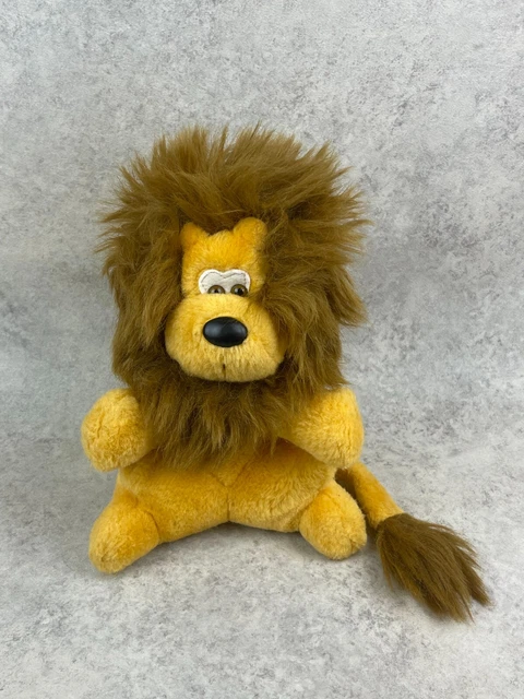 Peluche Vintage Mascotte Lion LCL Crédit Lyonnais Ajena Tour De France