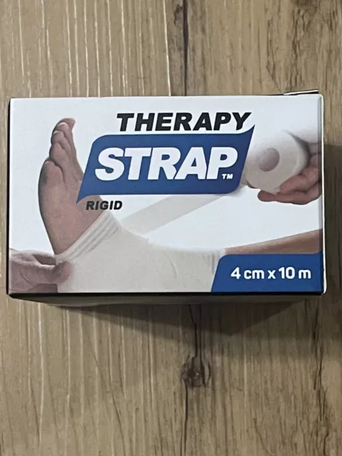 Therapy Strap Rigid 4 Cm X 10M Bande Adhesive Non Elastique Rigide Bandage Tape