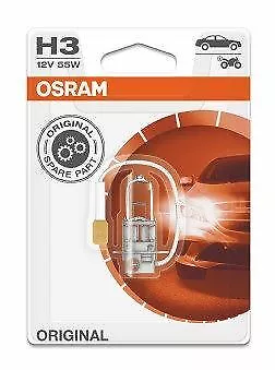 OSRAM Glühlampe, Birne Auto H3 12 V 55 W PK22s