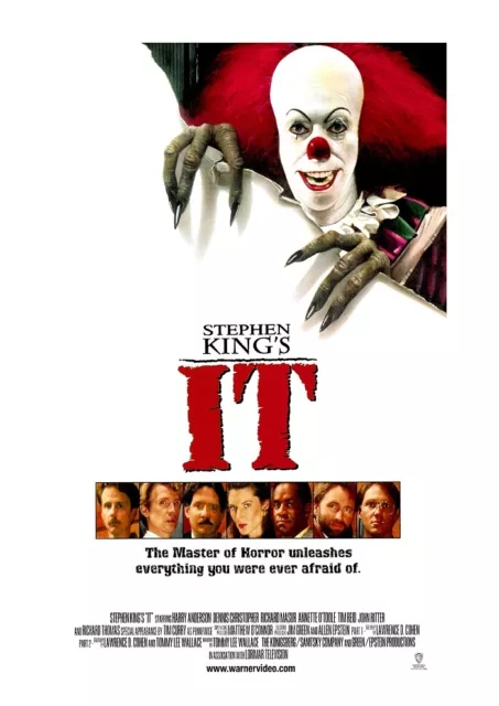 It movie poster : Stephen King  : 11 x 17 inches