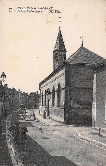 CPA 51 CHALONS SUR MARNE HOLY PRUDENTIAN CHURCH (not common shot