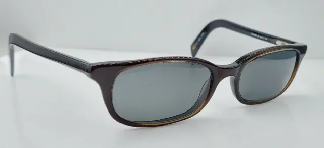 Vintage Tommy Hilfiger THS18052 Brown Oval Sunglasses Hong Kong FRAMES ONLY