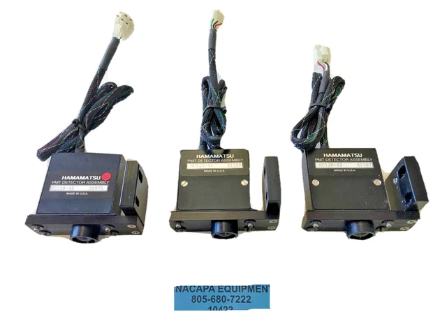 Hamamatsu HC120-42 PMT Detector Assembly Photosensor Module Lot of 3 (10422)