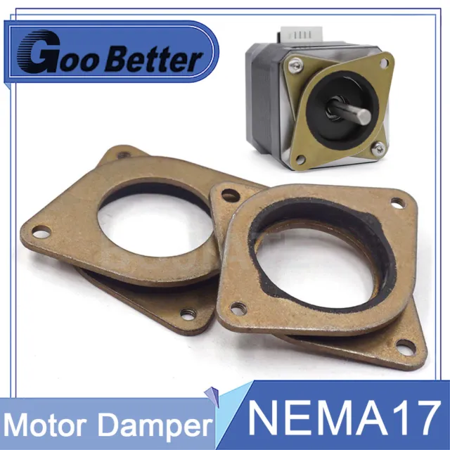 NEMA17 Stepper Motor Damper Reducing DIY 3D Printer - CNC Shock Absorber Cushion