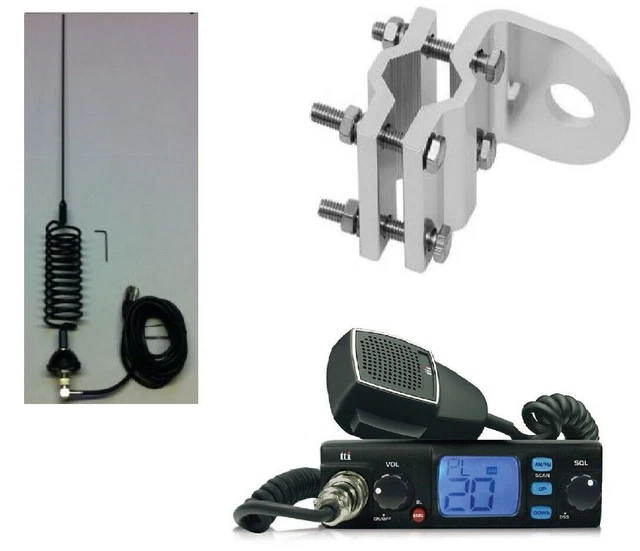 DIN Radio Slot In Dash Mount For MIDLAND 38 98 203 TTi 550 560 565 CB - Foto 7