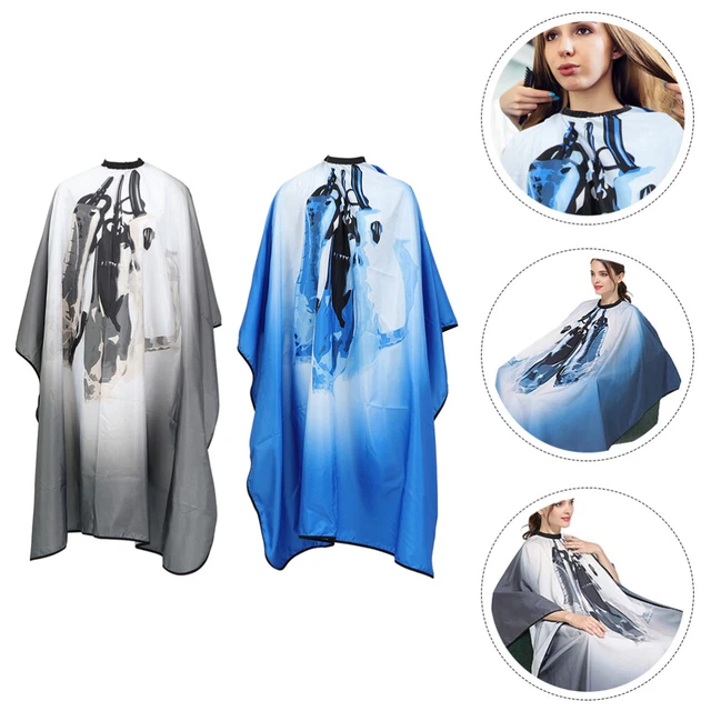 2 pz grembiule tintura capelli Perm mantello paracapelli moda parrucchiere