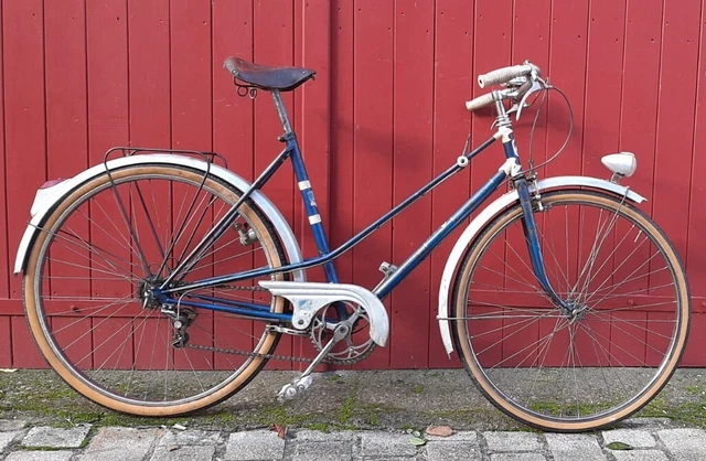 Paire De Roues 650 Pour Vélo Ancien Peugeot Années 1950 - Occasion Bon État - Menal