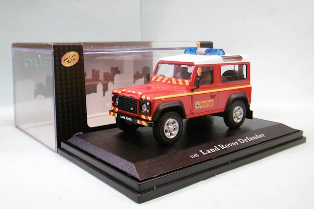 Miniature Corgi 1:43 - Land Rover Pompiers De Marseille (occasion)