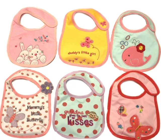 Baby girls boys bibs brand new J30