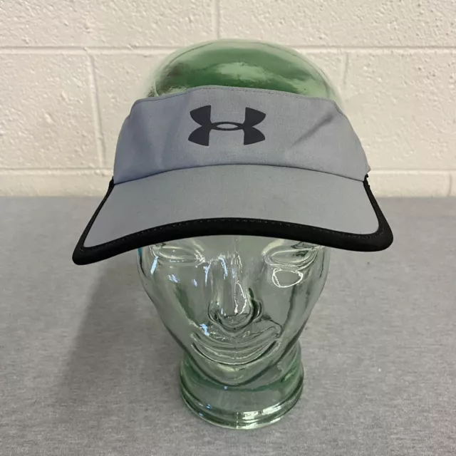 Under Armour Men's Shadow 3.0 Adjustable Visor- Gray/Black 1273275