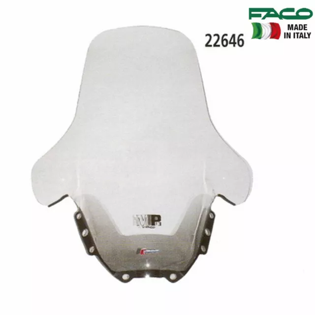 Faco 22646 Parabrezza 4Mm Trasparente Piaggio Mp3 Ie Lt (M64200) 400 2006 2010