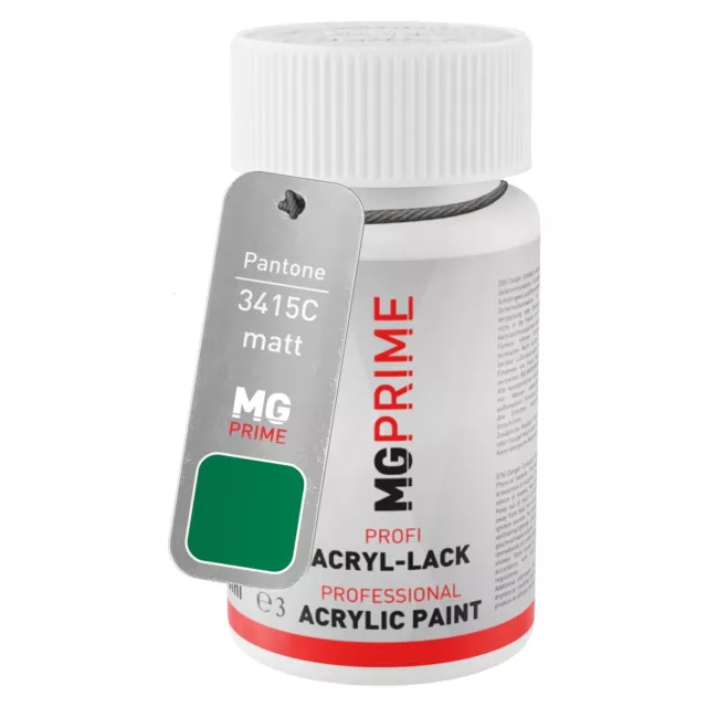 Pantone 3415C Green matt Lackstift 50 ml schnelltrocknend