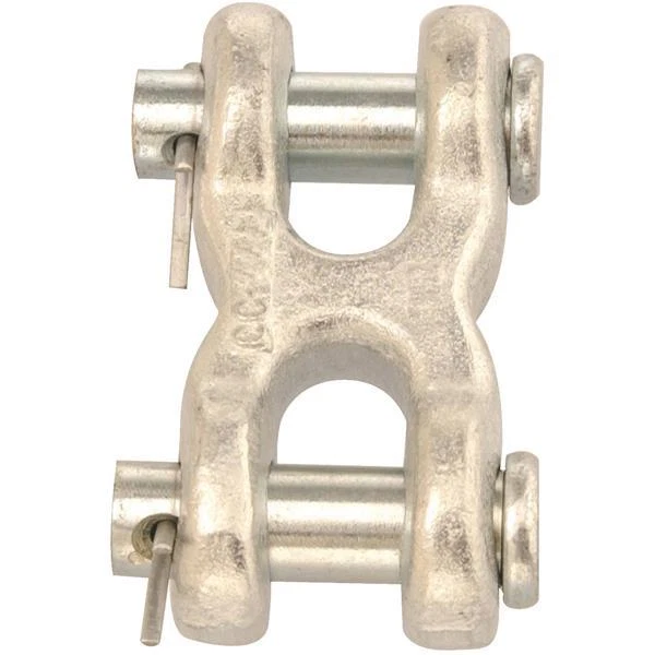 (20)-Forged Steel Zinc Plated 3/8" Chain Double Clevis T5423301