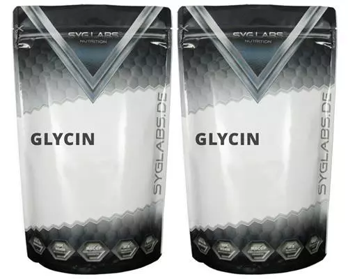 Glycin Pulver - 2x1000g Syglabs  proteinogene Aminosäure 100% rein E640