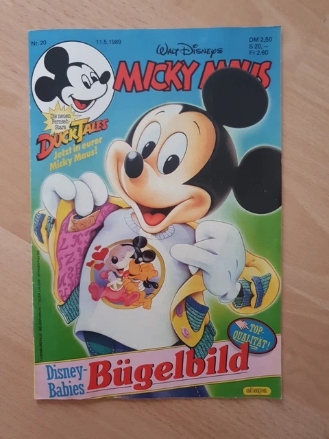 Micky Maus***Comic***Heft***Nr.20 Vom 11.05.1989
