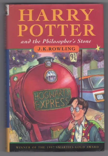 Harry Potter and the Philosopher's Stone 1st First edition UK HB Hardback 1/9th
