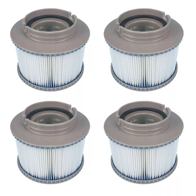 4x Filter Cartridges for MSPA Models FD2089 Hot Tub Inflatable Swimming Pool