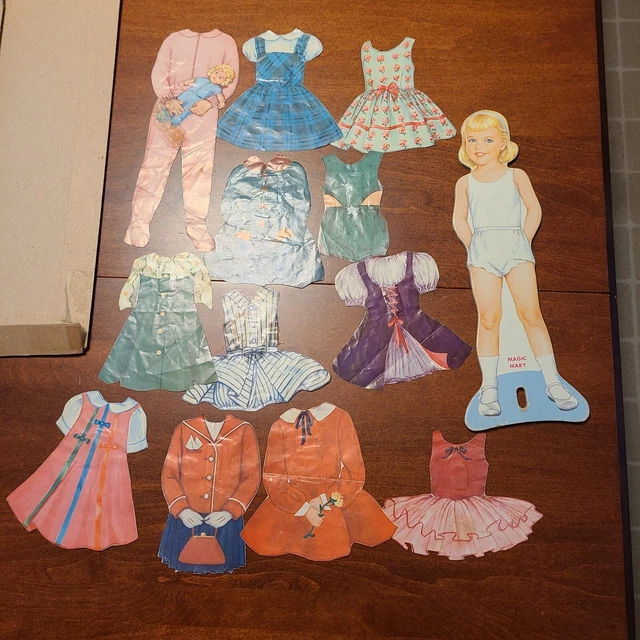 VINTAGE MAGIC MARY Paper Doll1950'SAs Is 3.00 PicClick