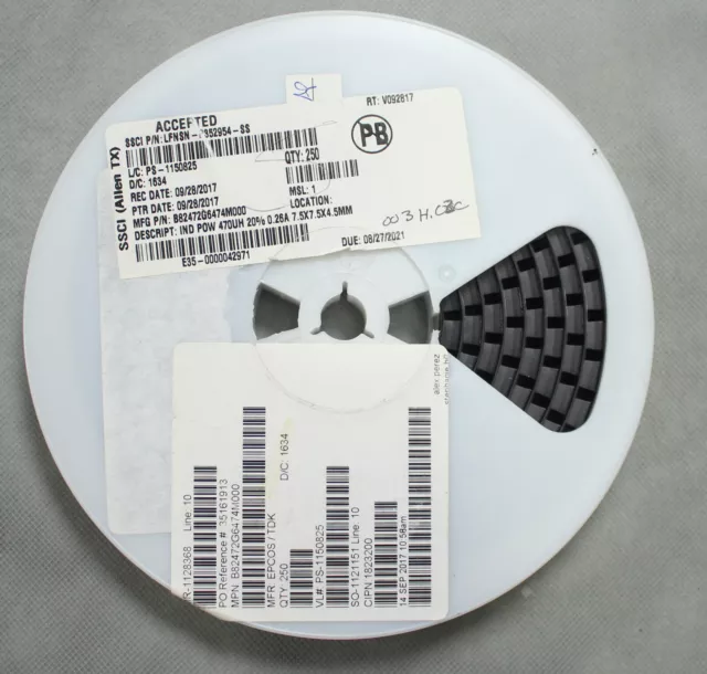 Lotto Di 250 EPCOS B82472G6474M000 SMD Potenza Induttori