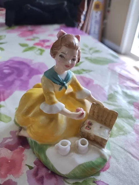 1964 Royal Doulton PICNIC Tea Party England Porcelain Limited Figurine HN 2308