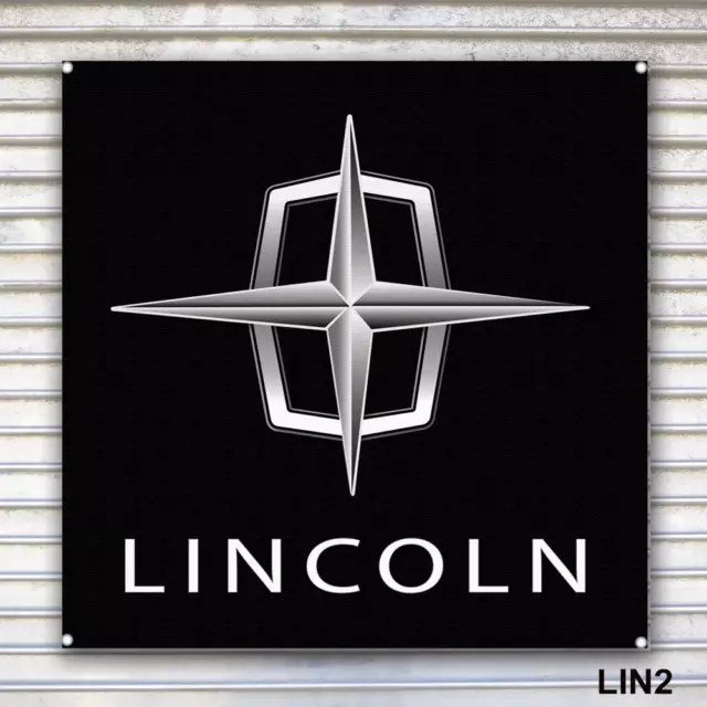 Classic Lincoln Banner Sign Wall Art