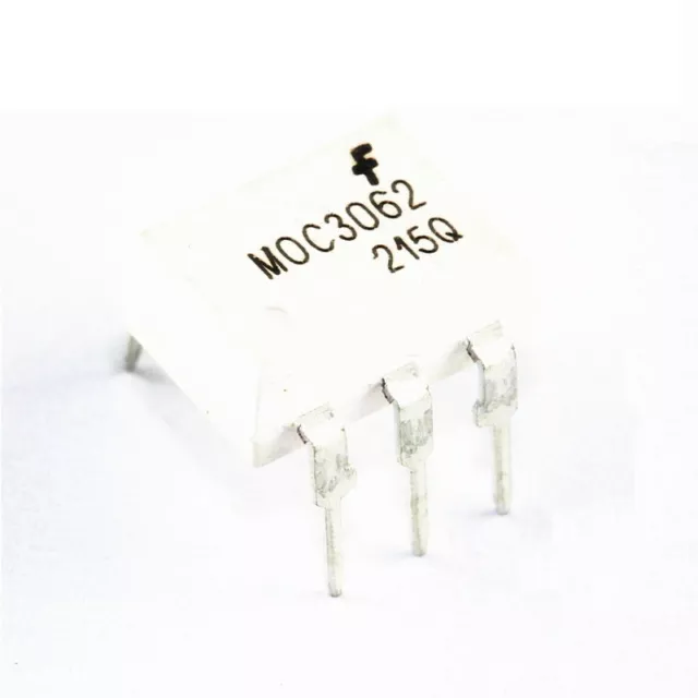 5Pcs Moc3062 Optoisolator 7.5Kv Triac 6Dip Fsc New