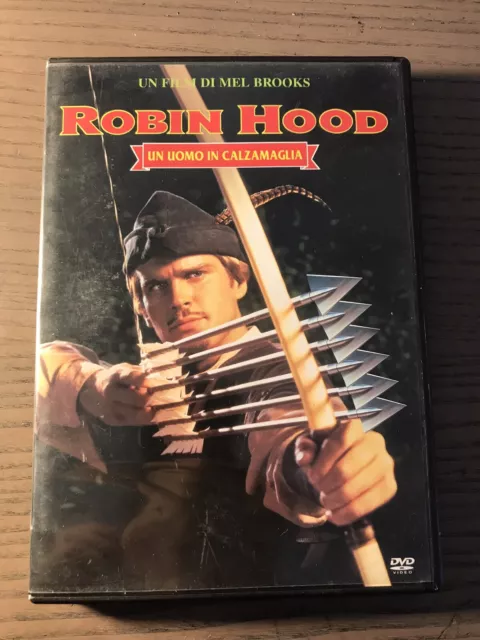 Dvd Robin Hood un uomo in calzamaglia raro fuori catalogo