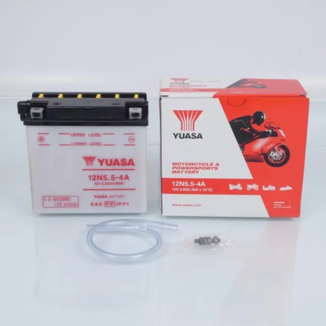 Batterie Yuasa pour Moto Yamaha 125 YZF-R 2014 à 2018 Neuf