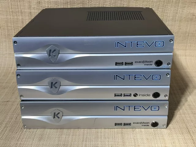(3) Kantech Intevo Advanced Integrated Security Platform DVR INTEVO-ADV-3TB