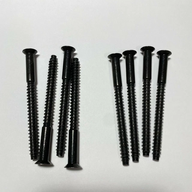 IKEA Part # 104323 104325 (8 pack) Black EXPEDIT Shelf Screws Furniture Hardware