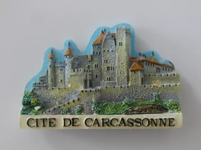 Carcassonne, Frankreich Kühlschrankmagnet. Top Zustand