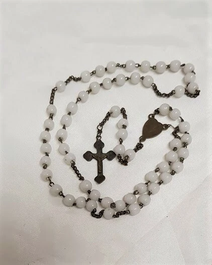 ANCIEN CRUCIFIX CROIX CALVAIRE EN PLATRE JESUS VIERGE MARIE ST JEAN