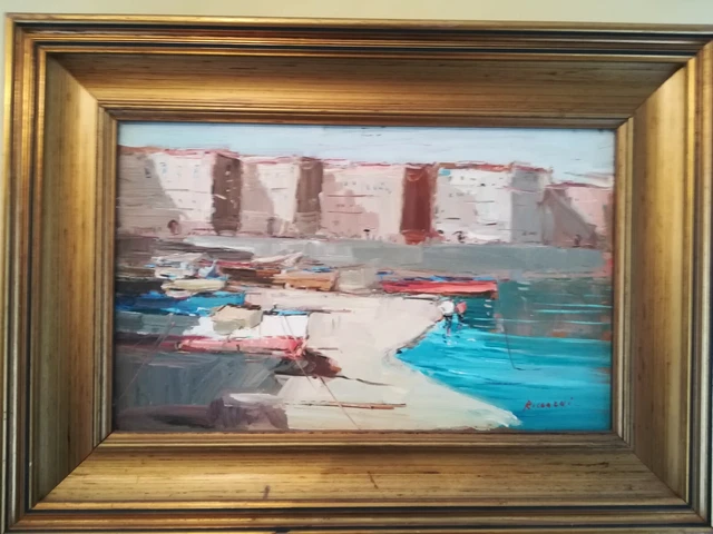 Huile Sur Toile Signee S Toledo