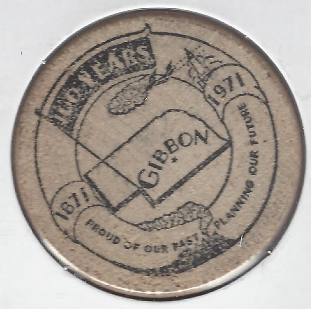 18711971, GIBBON, NEBRASKA 100 Years, Gibbon Chamber of Commerce