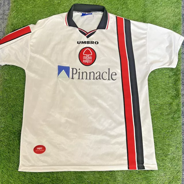 Nottingham Forest 1997/98 Away Football Shirt Excellent Condition- XL / RARE