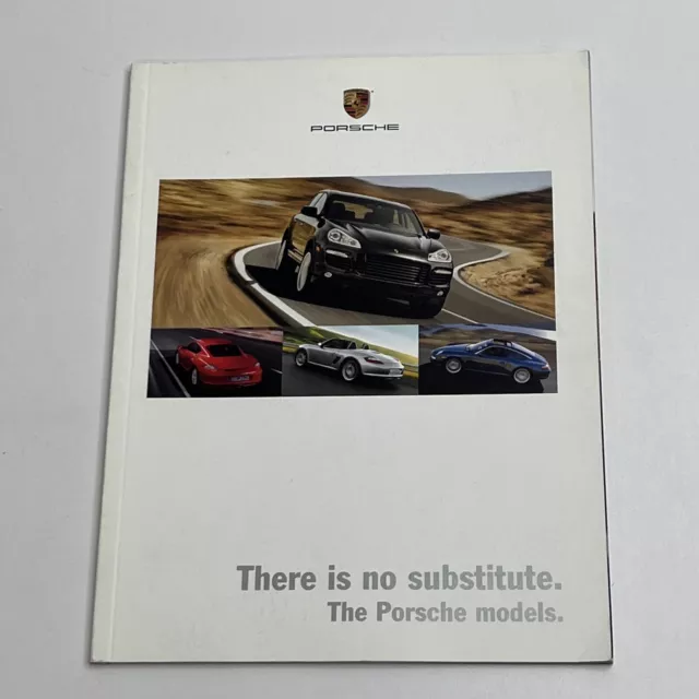 2008 Porsche All Models Carrera Boxter Targa 911 Cayman Sales Brochure 50 Pages