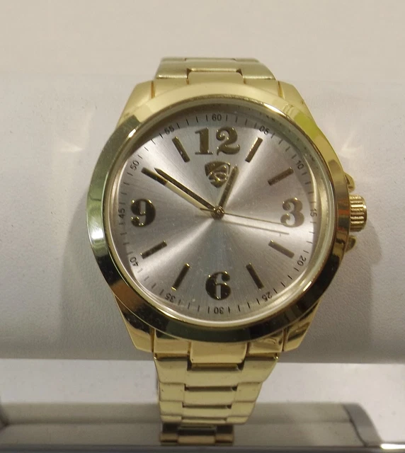 Montre Homme Auriol à Quartz - Boîtier Acier Inox, Cadran Noir - Très Bon état