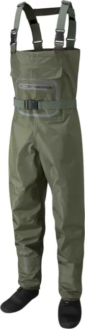 New Leeda Profil Stocking Foot Breathable Fishing Chest Waders - All Sizes