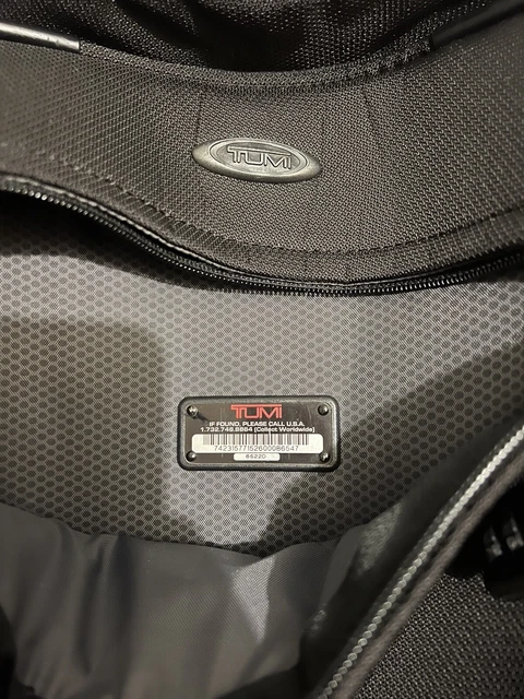 Tumi T3 Transporter Black 2 Wheeled Rolling Luggage Bag 22" Expandable Alpha T3 2