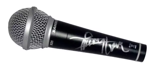 Quincy Jones Autographed Signed Microphone Elite Promotions & Graphz Authenticat