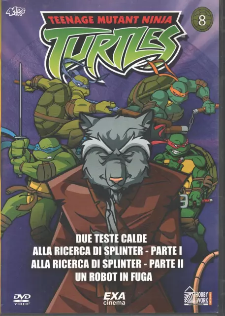 TMNT Teenage Mutant Ninja Turtles vol. 8 – DVD (Episodi 22-24) – DVD in Italiano