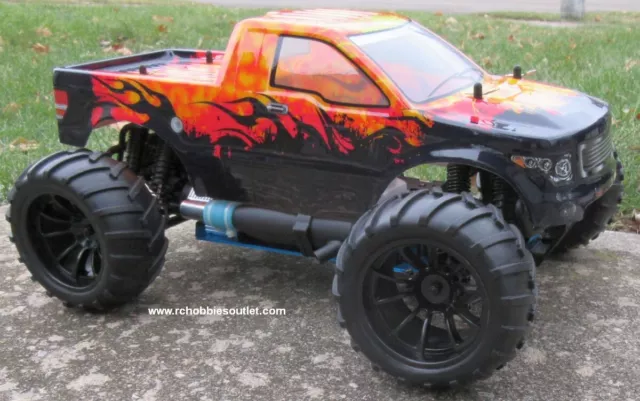 RC Nitro Gas Monster Truck HSP 1/10 Scale 4WD 2.4G RTR