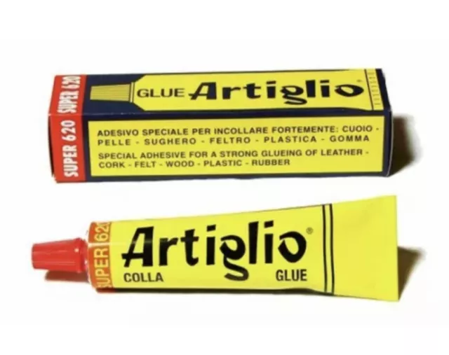 COLLA ARTIGLIO 75ml UNIVERSALE PER PELLE CUOIO GOMMA SCARPE PLASTICA