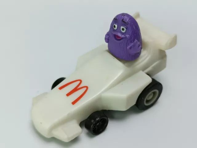 McDonalds figurine voiture grimace à friction 1988 McDo vintage happy meal gift