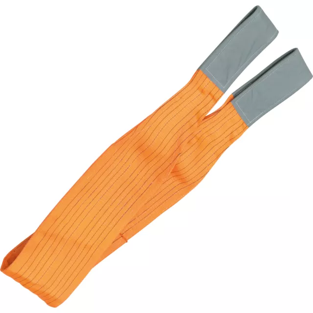 Hebeband WLL 10.000 kg, Länge 5 m, Breite 300 mm, orange | PETEX