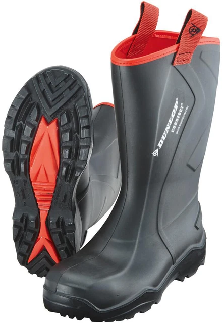 Dunlop Stiefel / Arbeitsschuh Purofort+ Rugged Gr.49-50 schwarz