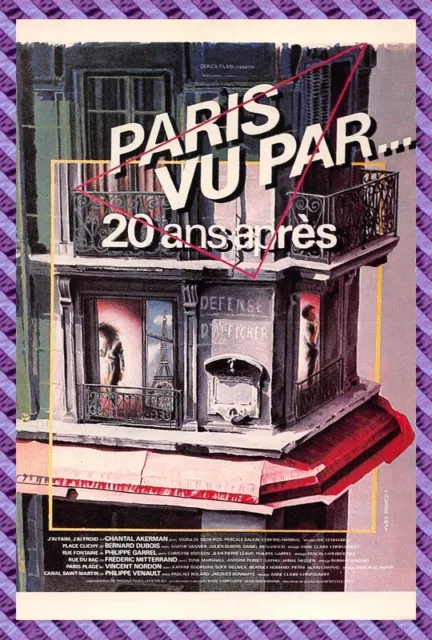 Carte Postale Affiche de Film - PARIS VU PAR ...20 ANS APRES
