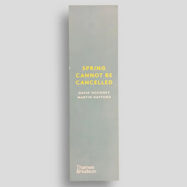 Spring Cannot Be Cancelled Collectible PROMOTIONAL BOOKMARK -not the book