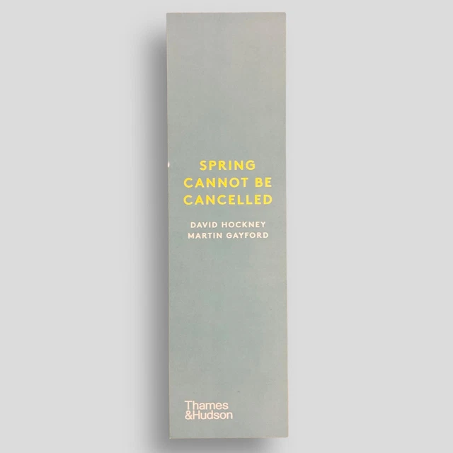 Spring Cannot Be Cancelled Collectible PROMOTIONAL BOOKMARK -not the book